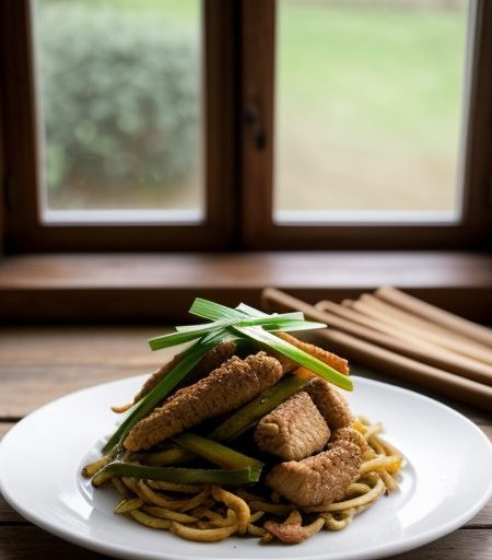 Crispy Chicken Stir-Fry recipe image