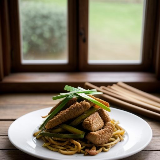 Crispy Chicken Stir-Fry recipe image