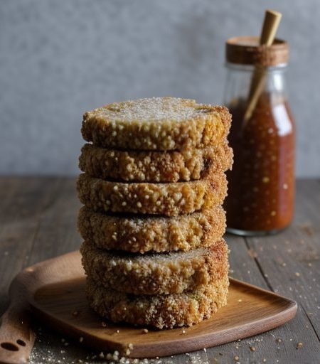 Crispy-Chicken With 3 Dipping Sauces recipe image