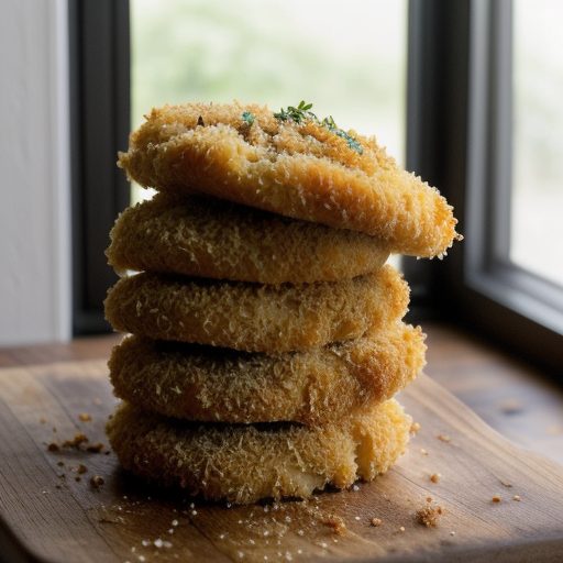 Crispy Chicken With Parmesan Tomatoes recipe image