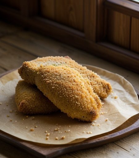 Crispy Corny Baked Chicken recipe image