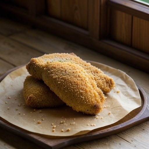 Crispy Corny Baked Chicken recipe image
