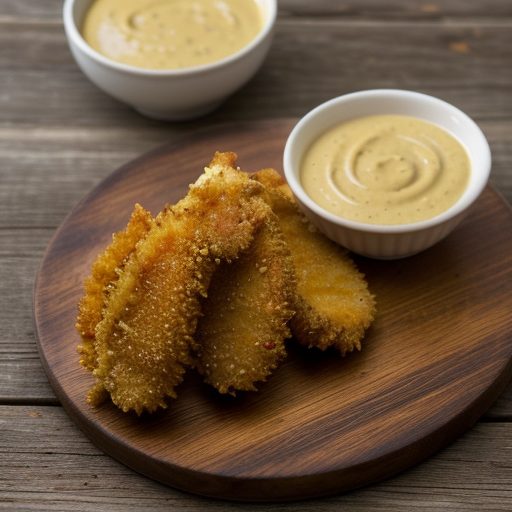 Crispy Fried Lobster Tail, Spicy Mustard Sauce recipe image
