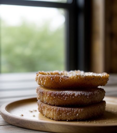 Crispy Fried Pork & Apples recipe image