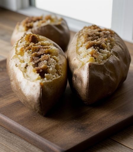 Crispy Half-Baked Potatoes recipe image