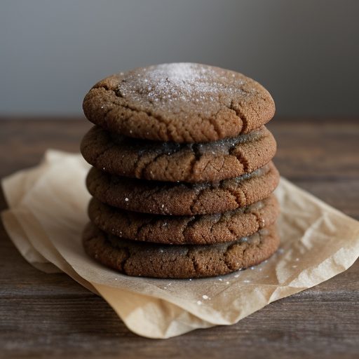 Crispy Molasses Cookies recipe image
