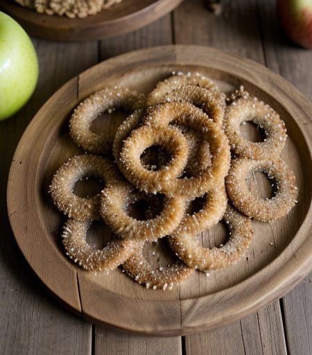 Crispy Oat Herrings & Apple Rings recipe image