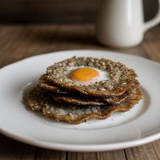 Crispy Oat Herrings and Apple Rings (Irish recipe image