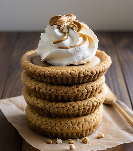 Crispy Peanut Butterscotch Pie (3.5 Pts recipe image