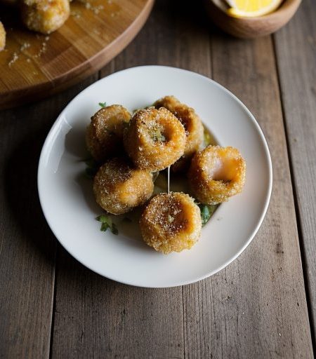 Crispy Prawn and Ham Balls recipe image