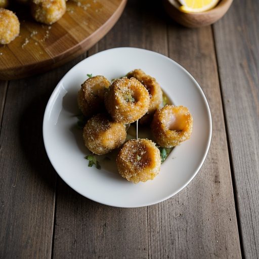 Crispy Prawn and Ham Balls recipe image