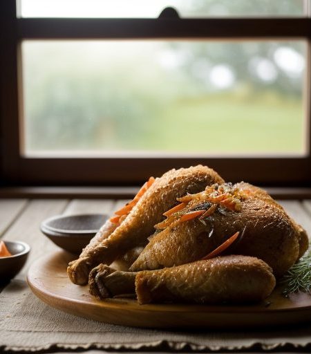 Crispy Roast Chicken recipe image