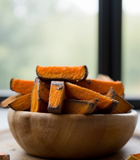 Crispy Sweet Potato Wedges recipe image