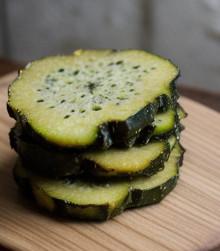 Crispy Zucchini Pickles recipe image