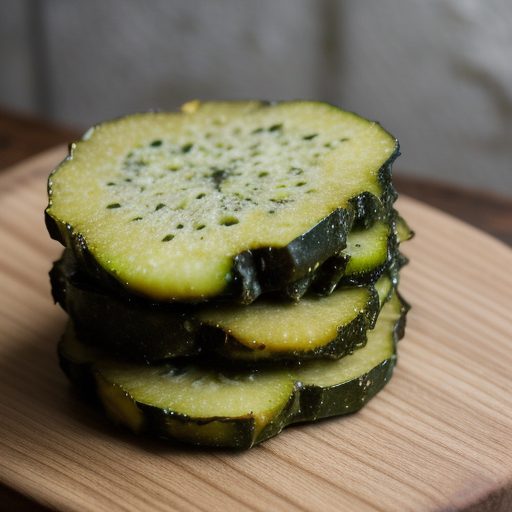 Crispy Zucchini Pickles recipe image