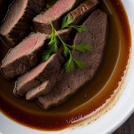 Cristel's Beef Strips With Sweet & Hot Sauce recipe image