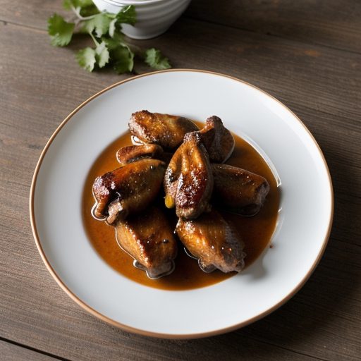 Crock Pot BBQ Chicken Wings recipe image