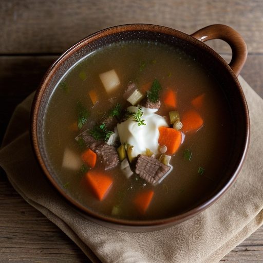 Crock-Pot Beef Vegetable Soup recipe image
