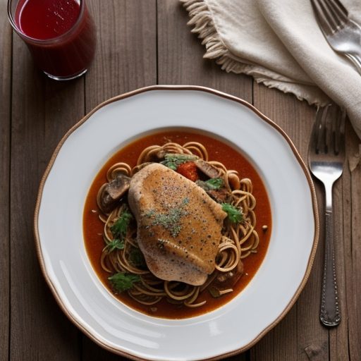 Crock Pot Chicken Marengo (4 Pts recipe image
