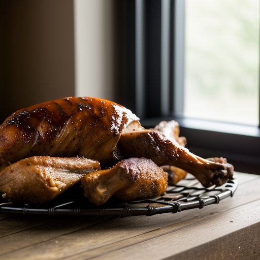 Crockpot Barbecued Turkey Legs recipe image