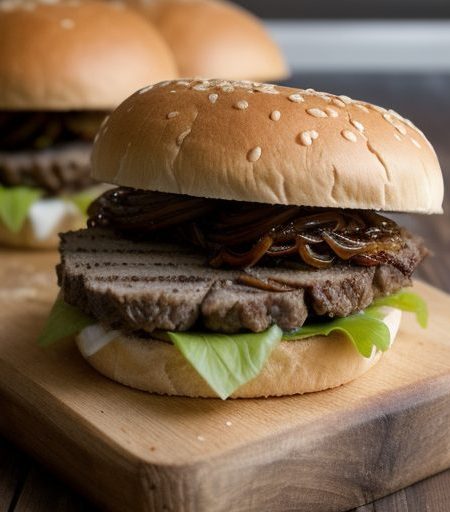 Crockpot Barbeque Beef Sandwiche recipe image