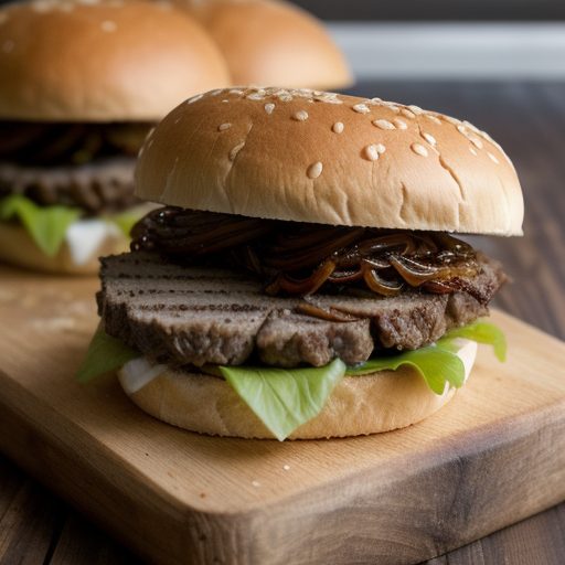 Crockpot Barbeque Beef Sandwiche recipe image