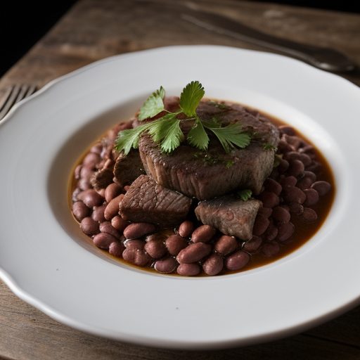 Crockpot Beef & Beans recipe image