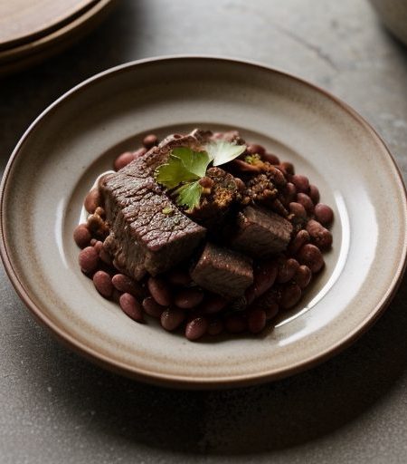 Crockpot Beef & Beans recipe image