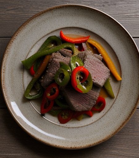 Crockpot Beef and Peppers recipe image
