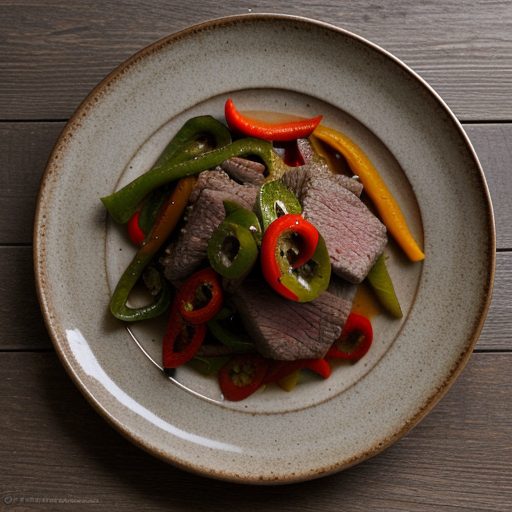 Crockpot Beef and Peppers recipe image