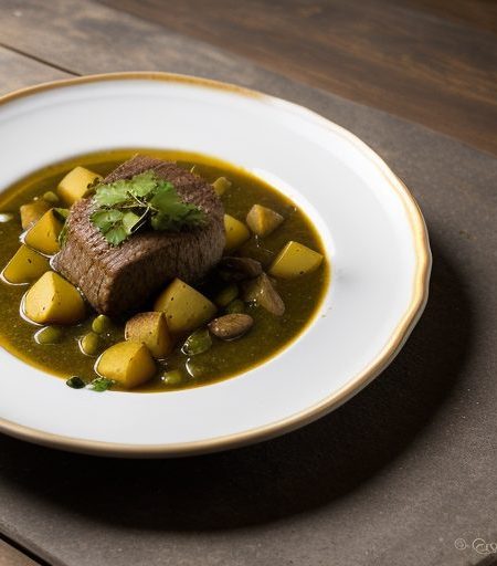 Crockpot Caldillo (Green Chili Stew recipe image