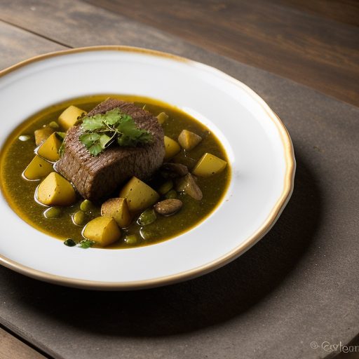 Crockpot Caldillo (Green Chili Stew recipe image