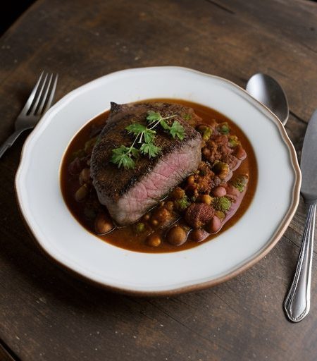Crockpot Chili Sirloin recipe image