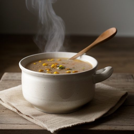 Crockpot Corn & Lentil Soup recipe image