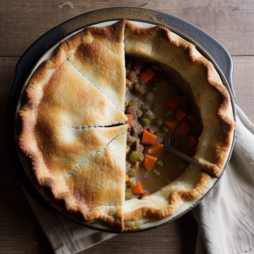 Crockpot English Beef Pot Pie recipe image