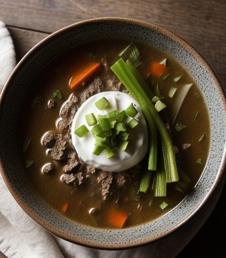 Crockpot Hamburger Soup recipe image