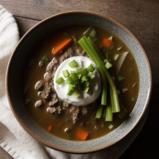 Crockpot Hamburger Soup recipe image