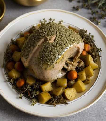 Crockpot Home-Style Turkey Dinner (7 PTS recipe image