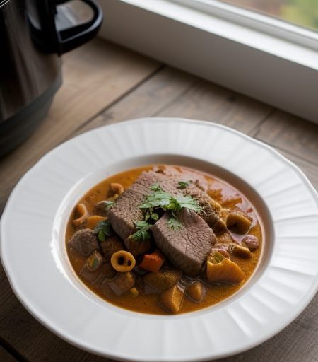 Crockpot Hungarian Goulash recipe image