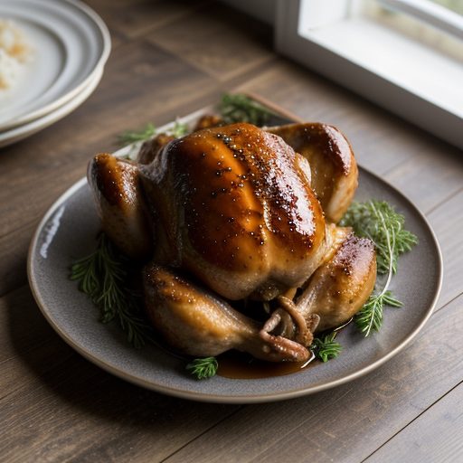 Crockpot Lacquered Chicken recipe image