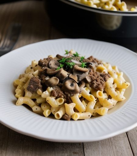 Crockpot Macaroni & Beef recipe image