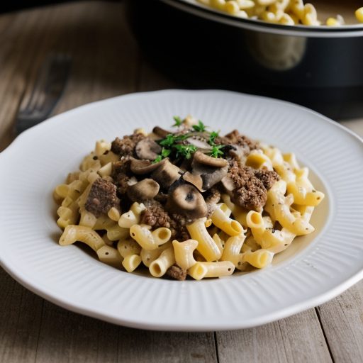Crockpot Macaroni & Beef recipe image