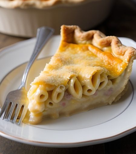 Crockpot Macaroni Pie recipe image