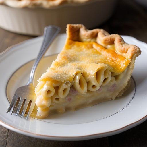 Crockpot Macaroni Pie recipe image