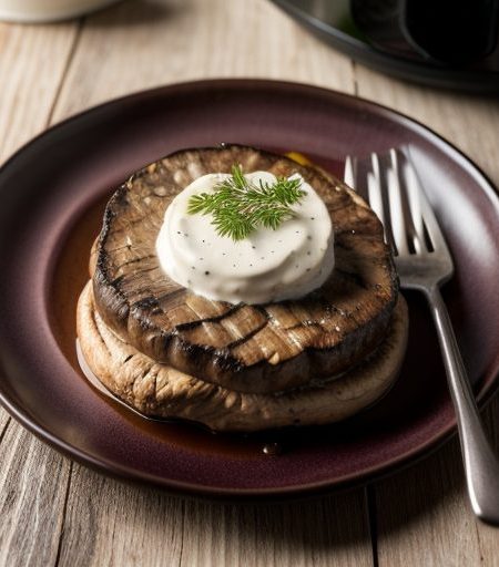 Crockpot Onion Mushroom Steak recipe image