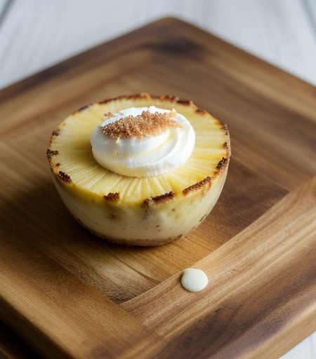Crockpot Pina Colada Bread Pudding recipe image