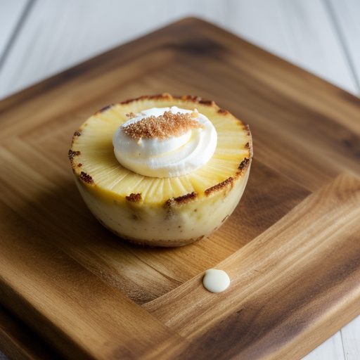Crockpot Pina Colada Bread Pudding recipe image