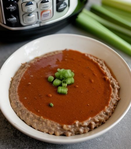 Crockpot Refried Bean Dip recipe image