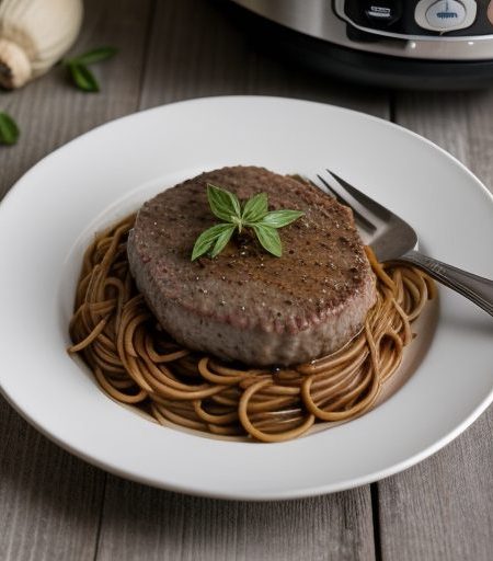 Crockpot Round Steak Italiana recipe image