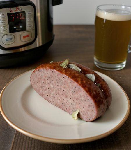 Crockpot Sausage and Cabbage recipe image